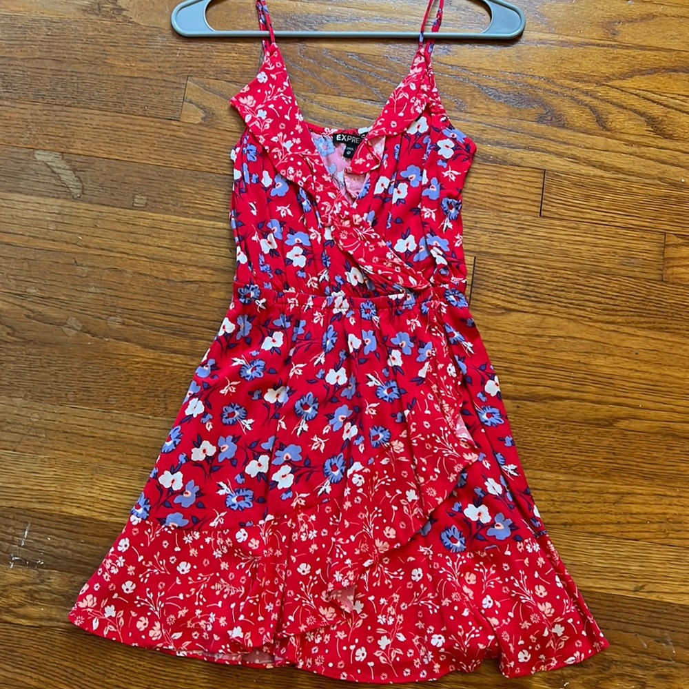 Express size XS floral summer dress.